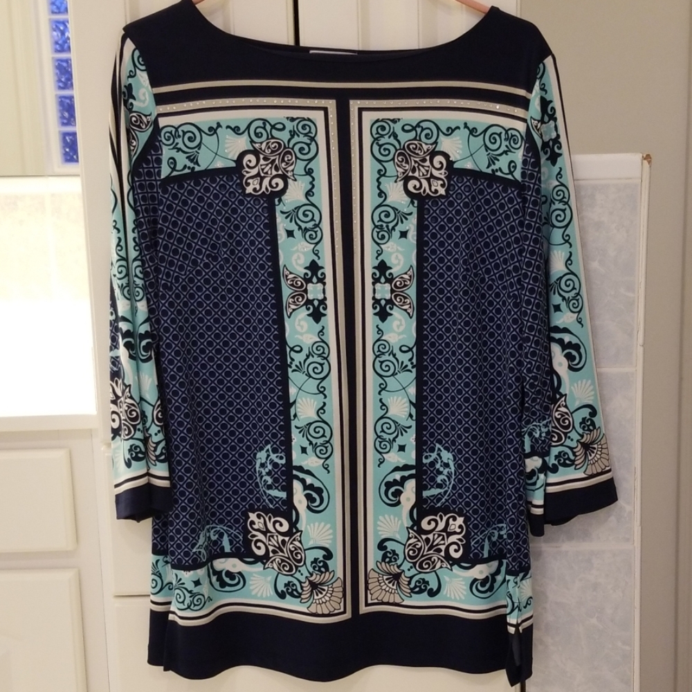 JM Collection tunic top